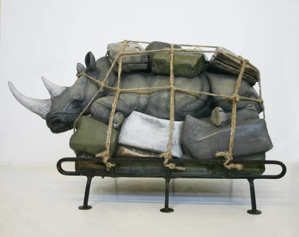 Stefano Bombardieri, Bagaglio Rinoceronte Medio, 2011