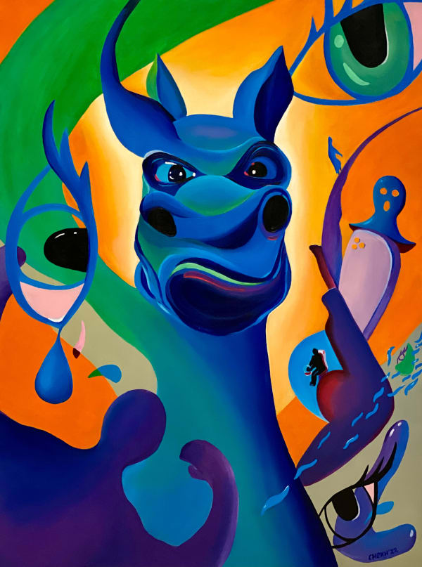 Anna Chekh, Hold Your Horses, 2022