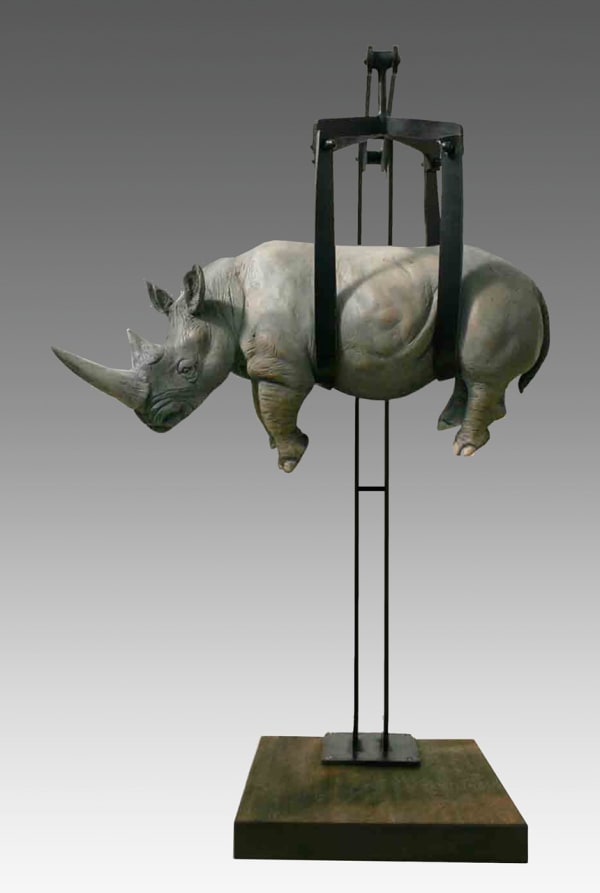 Stefano Bombardieri, Il Peso del Tempo Sospeso/Rhino 110, 2019