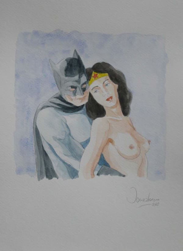 Giuseppe Veneziano, Batman Romantic, 2010