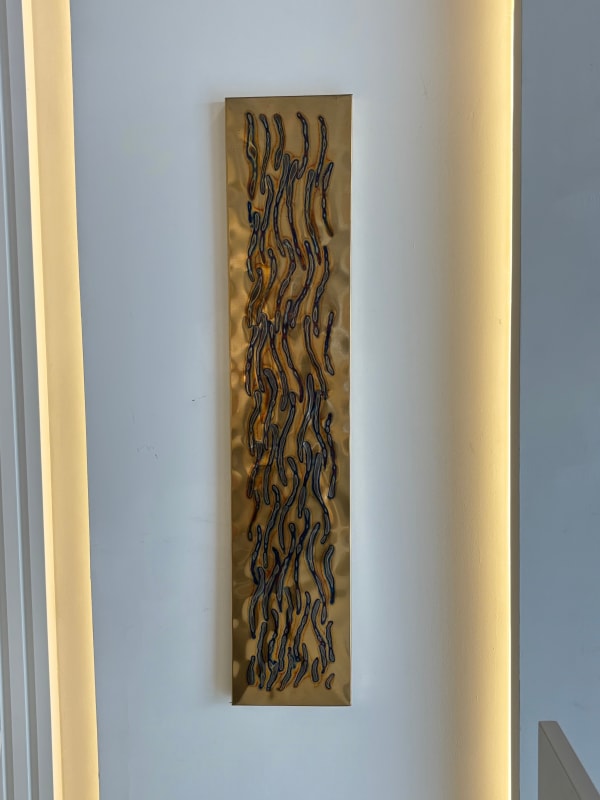 Hussain Jamil, Gilded Scorch, 2025