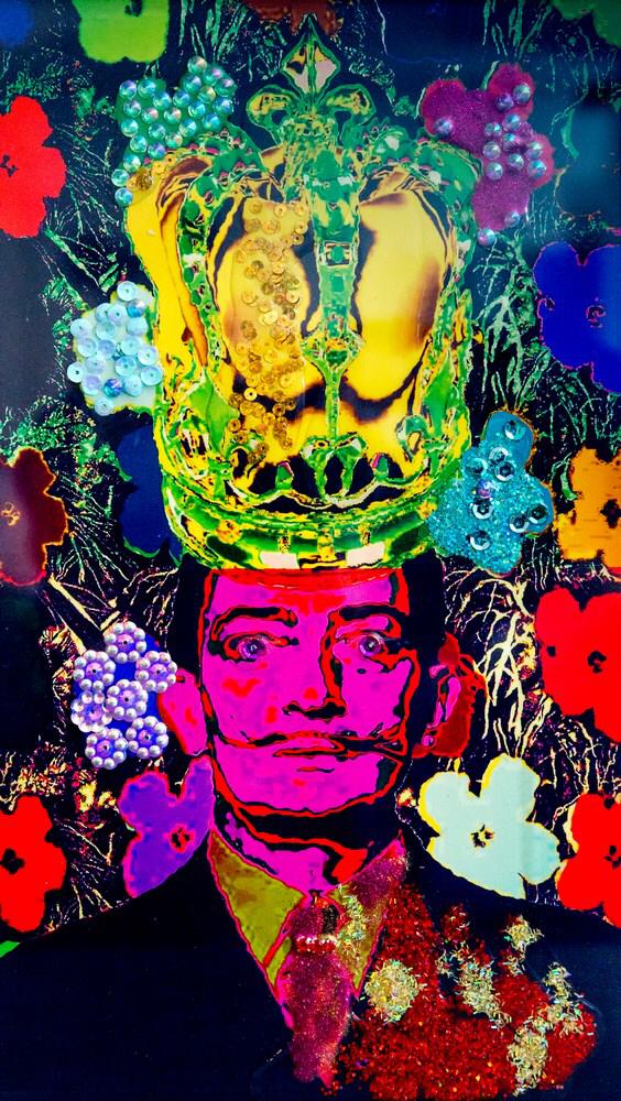 Serero Pop Art, Dali - Yellow Flowers