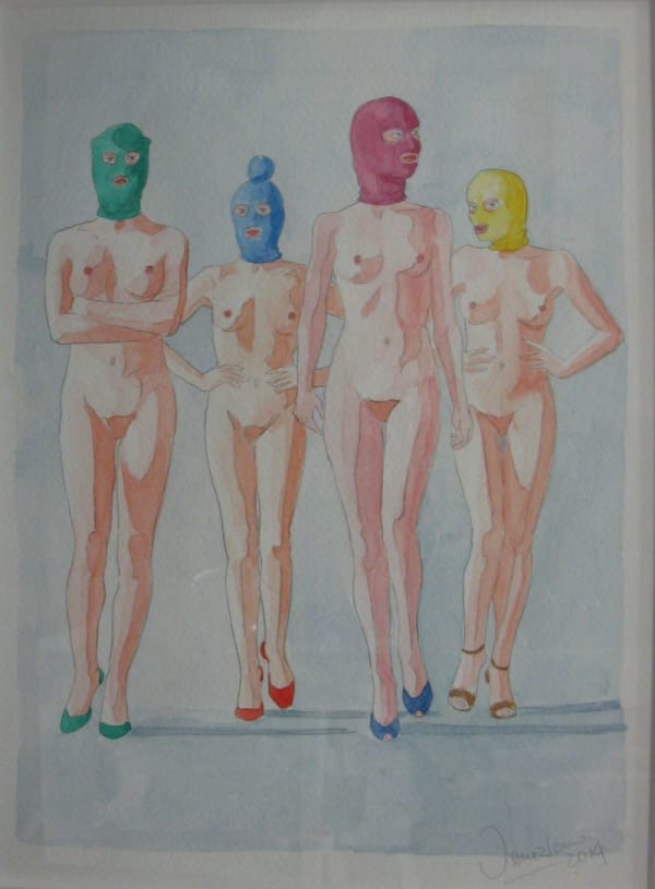 Giuseppe Veneziano, Pussy Riot, 2014