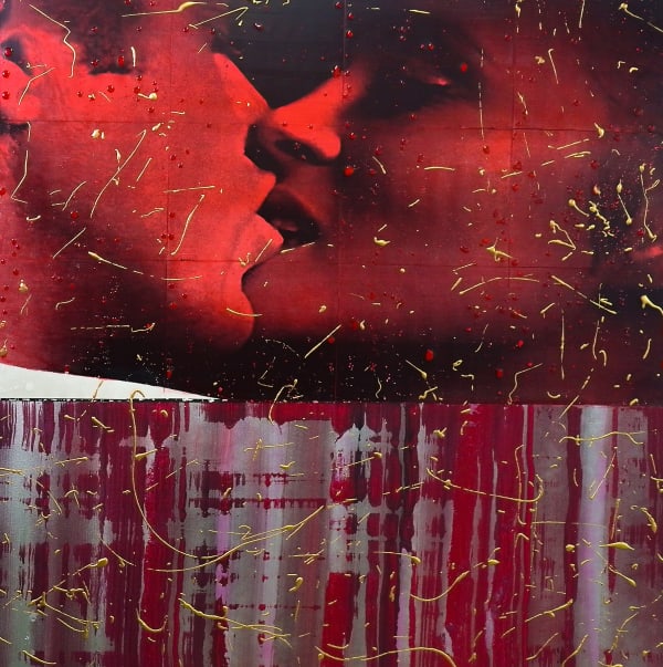 Valerie Breuleux, Red Kiss, 2022