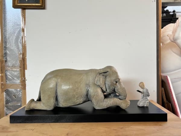 Stefano Bombardieri, Omaggio a Colbert (Medio), 2022