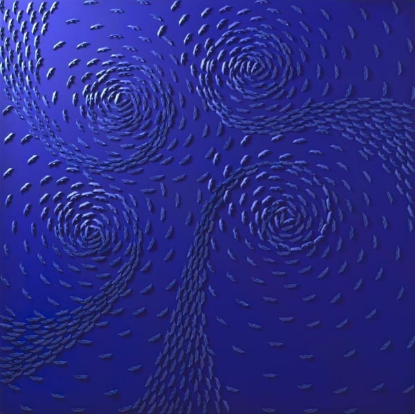 Riccardo Gusmaroli, Vortice Blu, 2023
