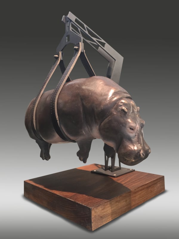 Stefano Bombardieri, Il peso del tempo sospeso Hippo , 2017