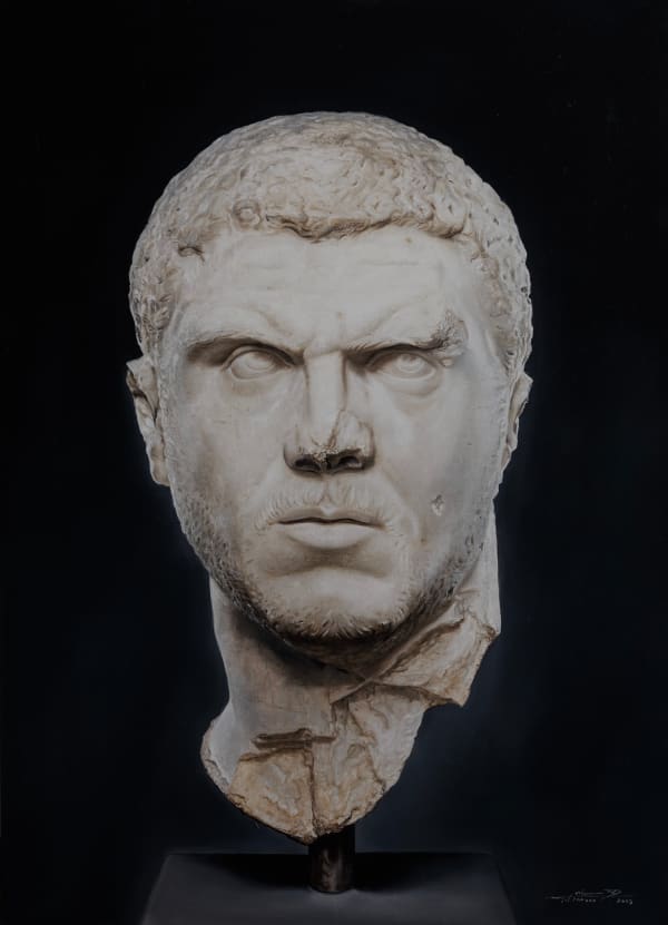 José Yaruro, Imperatore Caracalla - La luce nell'ombra , 2023