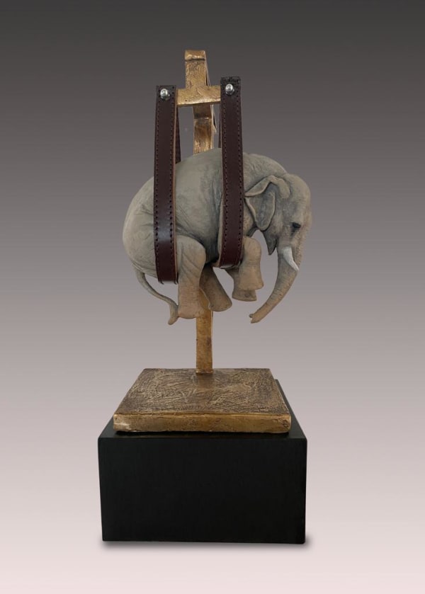 Stefano Bombardieri, Il peso del tempo sospeso / Elefante piccolo, 2020