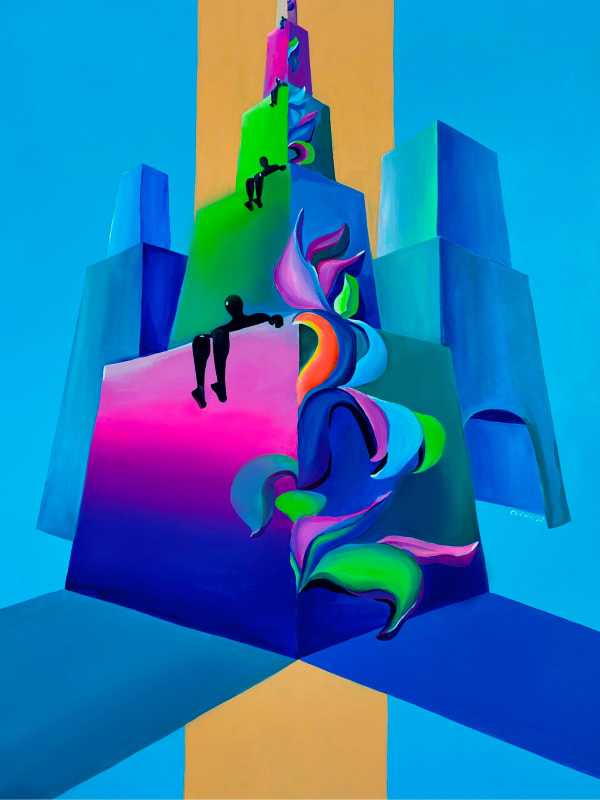 Anna Chekh, Social Stairs, 2022