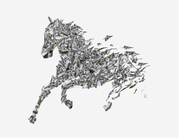 Yana Rusnak, Silver Horse, 2021