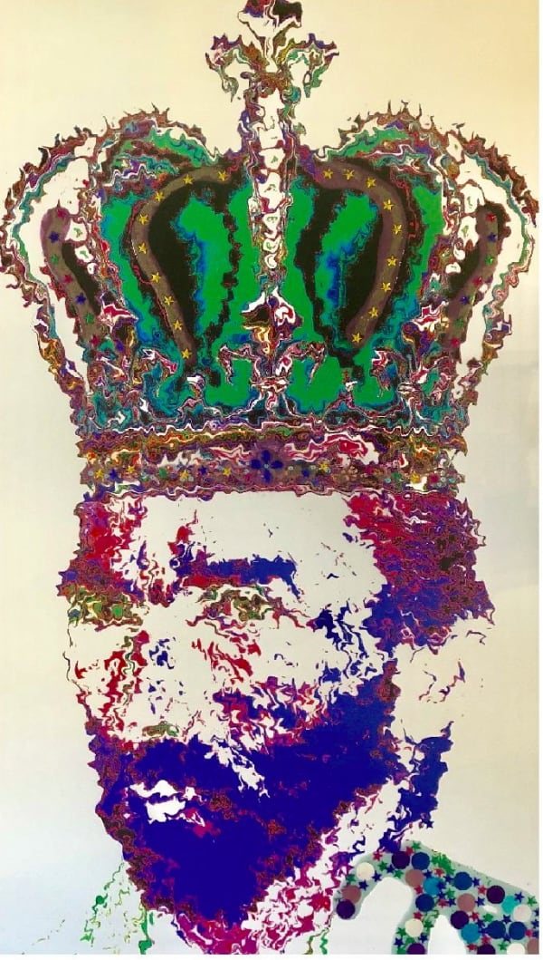 Serero Pop Art, Omaggio a Van Gogh, 2019
