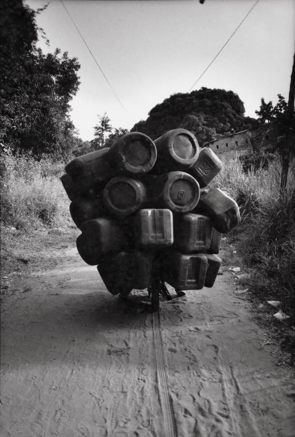 Romuald Hazoumè, Promenade à Porto-Novo, from the series 'Kpayoland', 2004