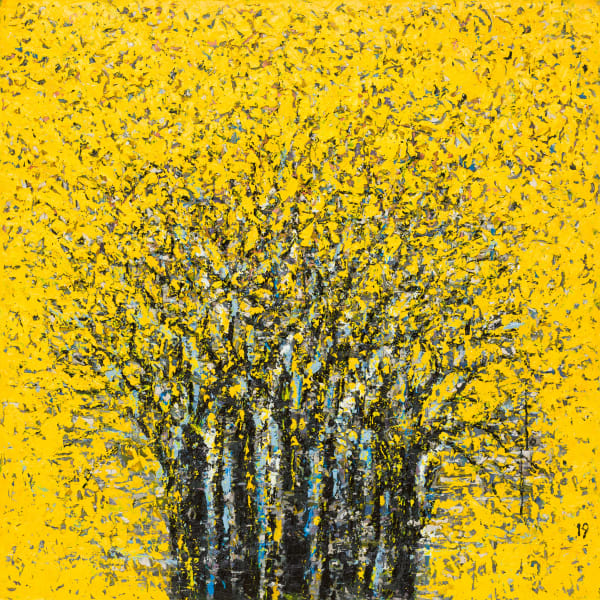 Ablade Glover, Yellow Forest I, 2019
