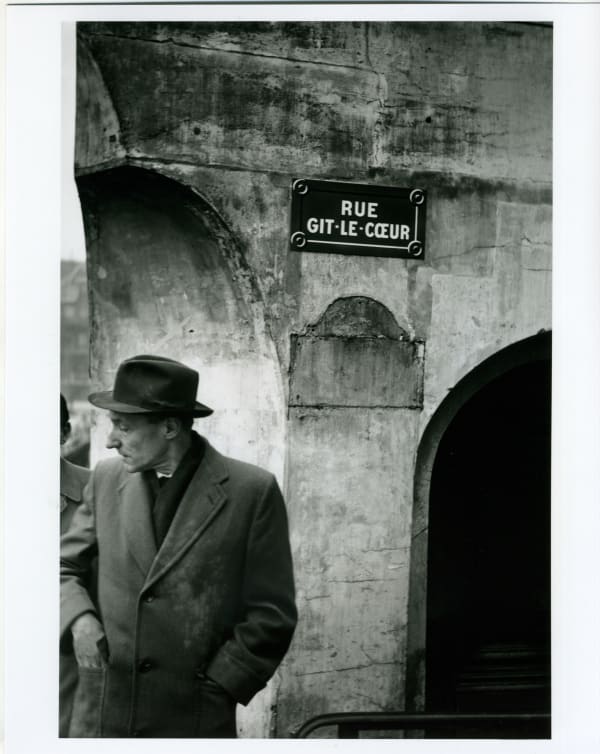 Brion Gysin, William Burroughs (Naked Lunch Launch series, Paris, October 1959), 1959