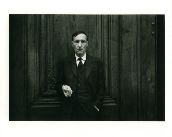Brion Gysin, William Burroughs at the Institut Française (Naked Lunch Launch series, Paris, October 1959), 1959