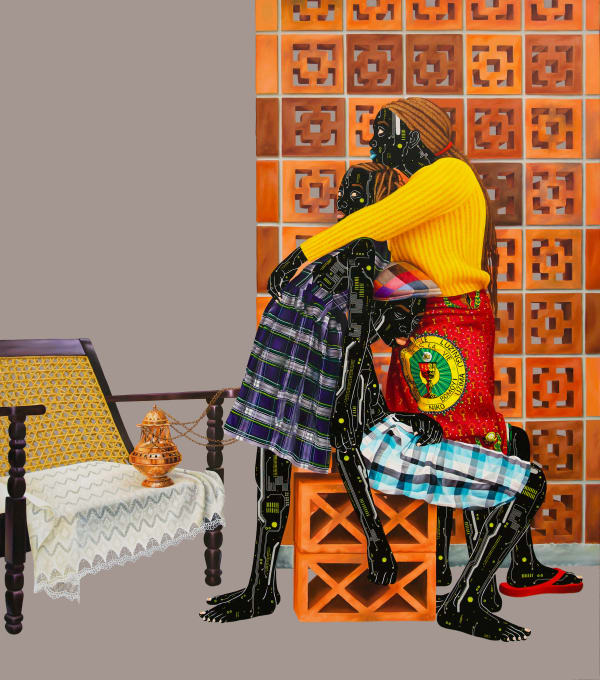 Eddy Kamuanga Ilunga, Profondeur d'identité 2 (Deeper into Identity 2), 2021