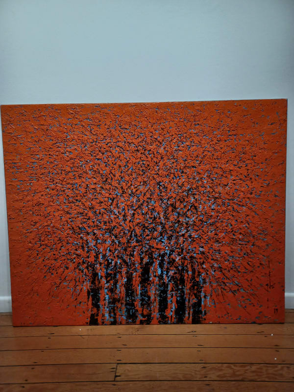 Ablade Glover, Red Forest I, 2019