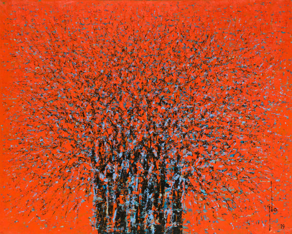 Ablade Glover, Red Forest II, 2019