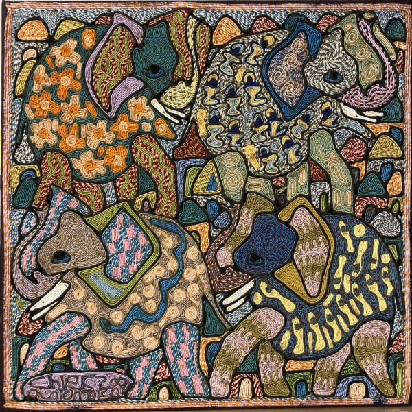 Chief Z.O. Oloruntoba, Elephant: Money, Power and Good Luck, 1991