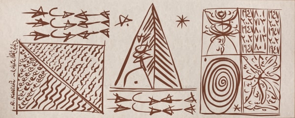 Rachid Koraïchi, The Angel with the Broken Feather, 2003