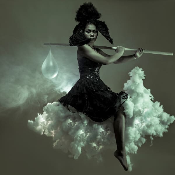 Benji Reid, Moon on a Cloud, 2019