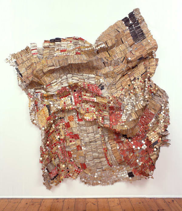 El Anatsui, Woman's Cloth, 1999-2002