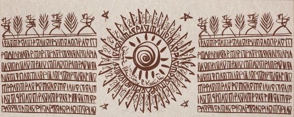 Rachid Koraïchi, The Angel with the Broken Feather, 2003