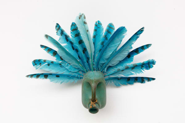 Romuald Hazoumè, Kind of Blue, 2021