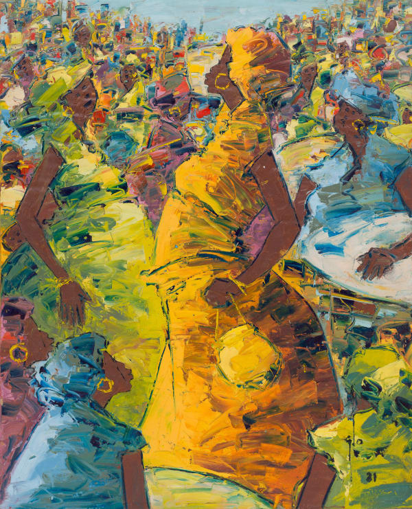 Ablade Glover, Market Confrontation, 2021