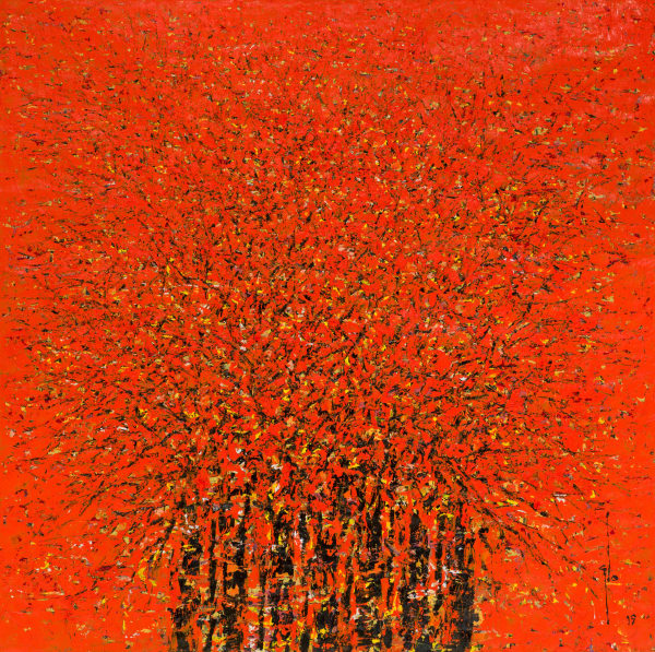 Ablade Glover, Red Forest IV, 2019