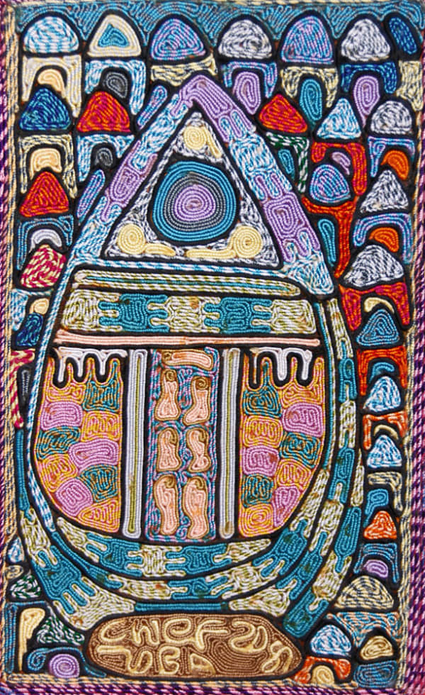 Chief Z.O. Oloruntoba, Artist's Temple Part 2: For Life Protection, 1981