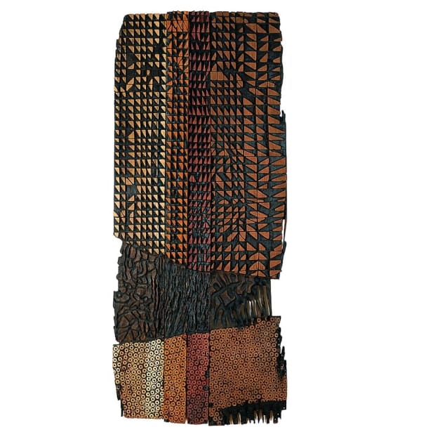 El Anatsui, Leopard Cloth, 1993