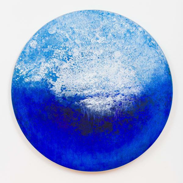 Govinda Sah 'Azad', Passing Cloud on Moon, 2024