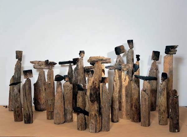 El Anatsui, Akua's Surviving Children, 1996