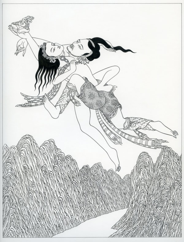 Robert Beer, Mahasiddha Carbaripa - The Petrifier, 1995