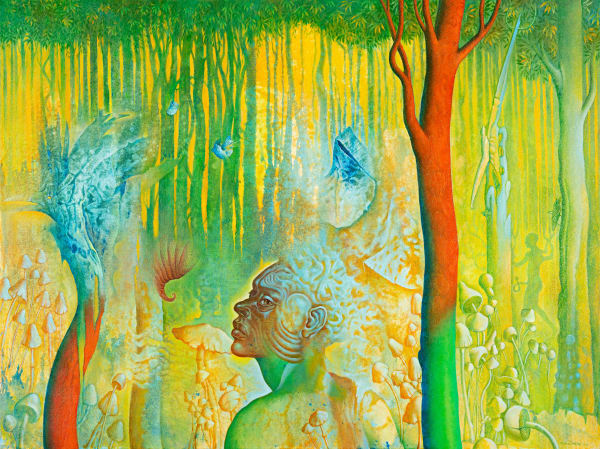 Rafael Trelles, El señor de los hongos (Lord of the Mushrooms), 2020