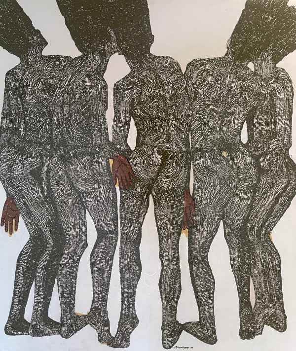 Simon Ojeaga, Warm Hands III, 2024