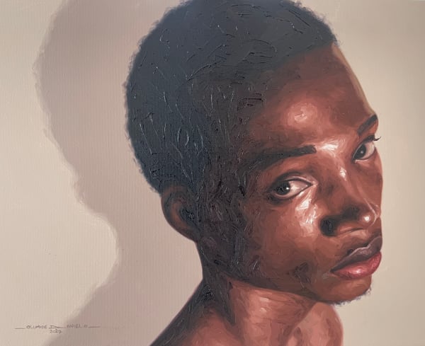 Daniel Olumide, Hopeful Eyes, 2024
