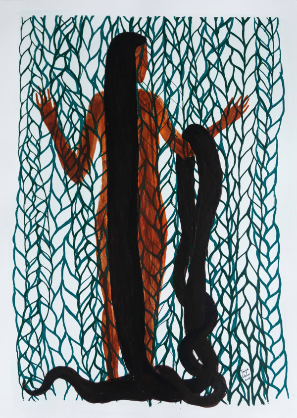 Taiye Idahor, Close your eyes, 2024