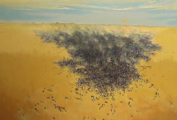 Moses Oghagbon, One Voice 3 (Argungu), 2022/23