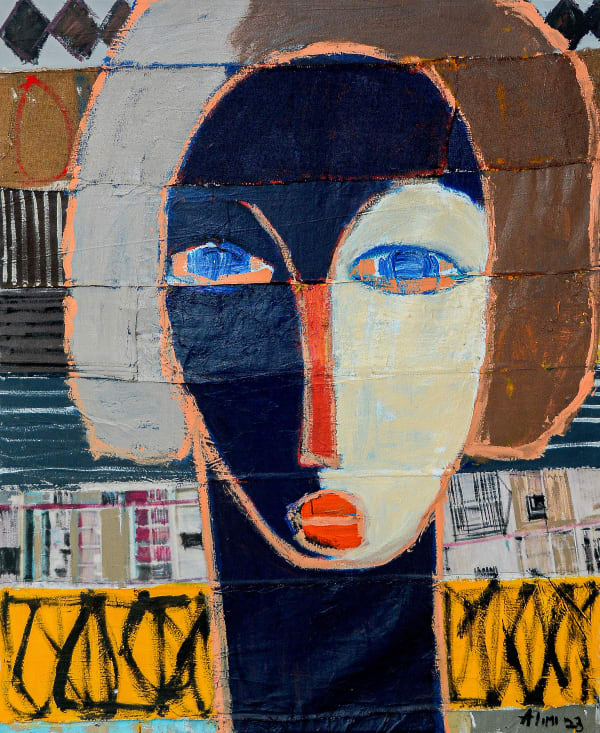 Alimi Adewale, Ethereal Gaze V, 2023