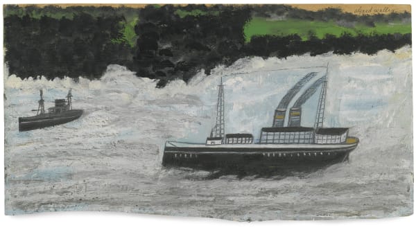 Alfred Wallis, Steam Boat