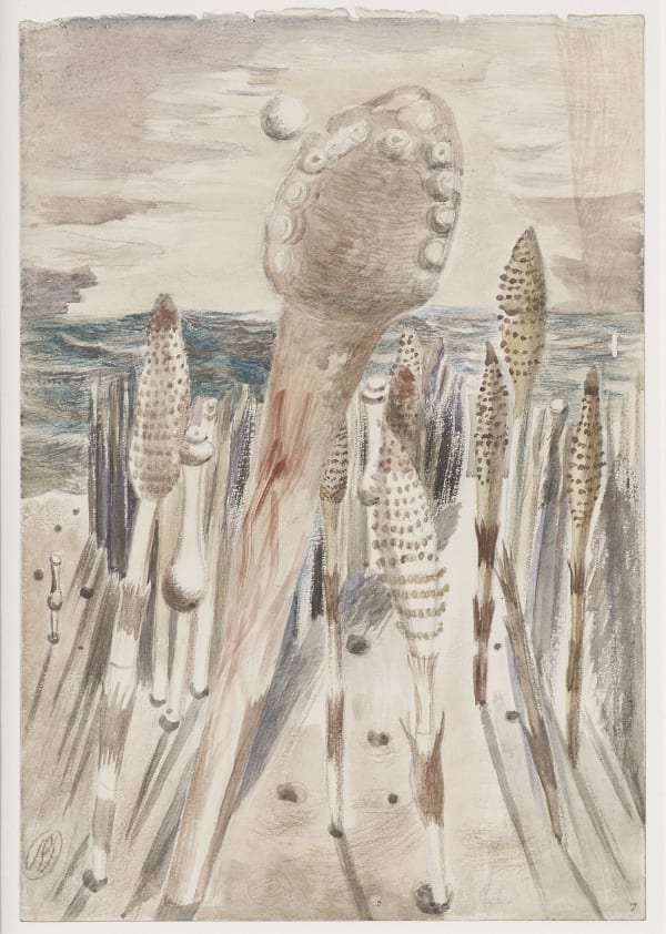 Paul Nash, Wood of the Nightmares' Tales, 1937