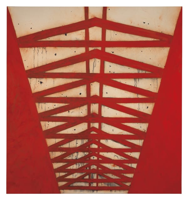Tony Bevan, Red Interior, 2001