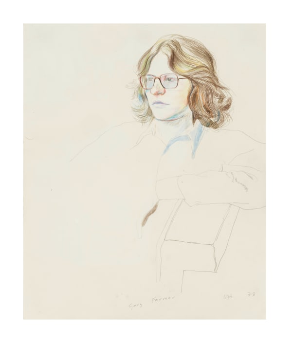 David Hockney, Gary Farmer, 1973