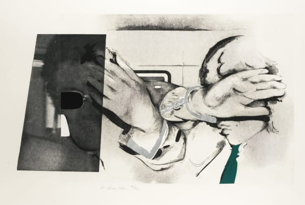 Richard Hamilton, Swingeing London 67 - etching, 1968