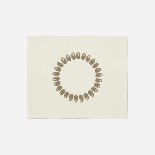 Richard Long, Untitled (Mud Drawing), 1992