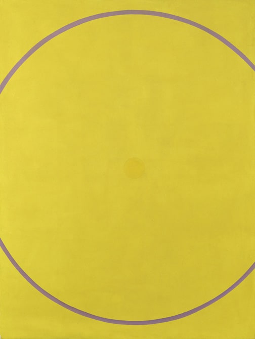 William Turnbull, Untitled (Yellow Violet Arc), 1962