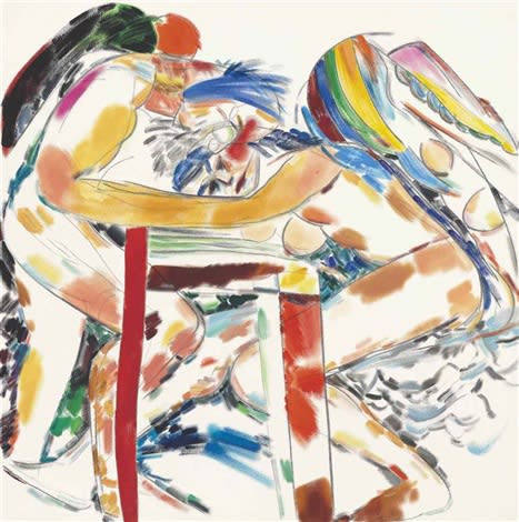 R.B. Kitaj, Los Angeles No. 1, 2000